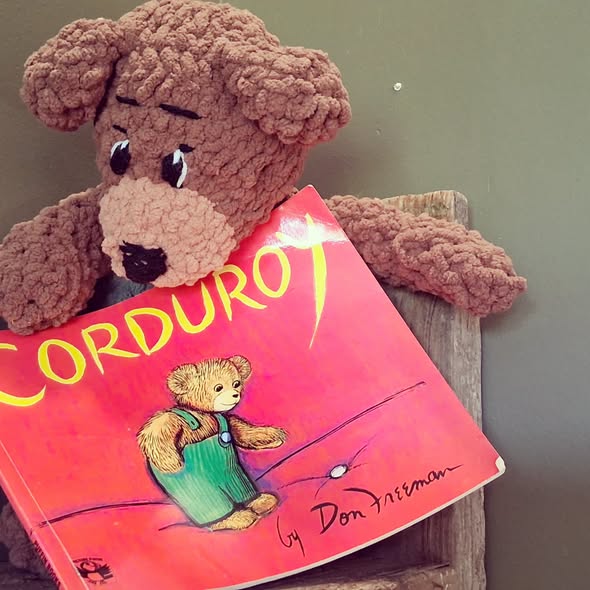 Corduroy Book Buddy